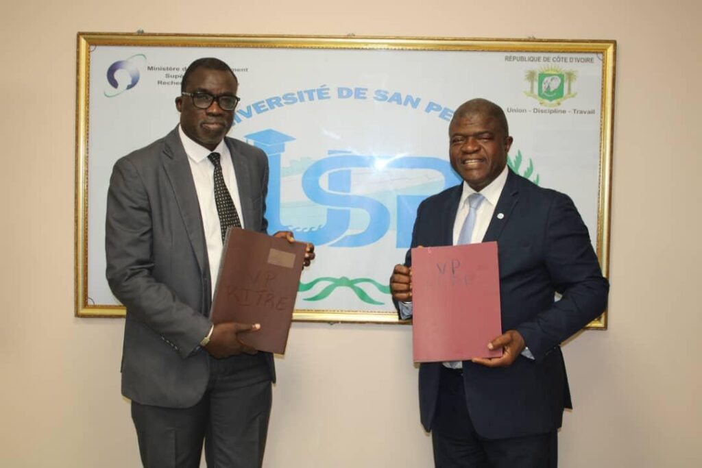 Stratégique pour la recherche et la santé publique : L’Université Polytechnique de San Pedro et l’Institut Pasteur de Côte d’Ivoire scellent un partenariat