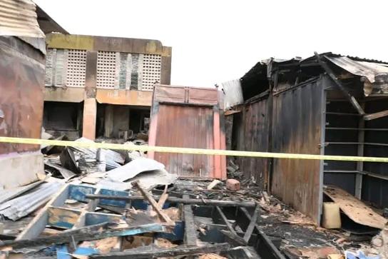 Côte d’Ivoire/ incendie au grand marché de Bondoukou : Les pertes estimées à 2,3 milliards FCFA