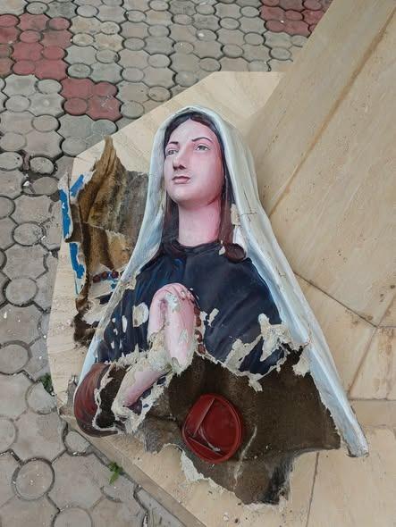 Côte d’Ivoire/ Abidjan Marcory-Est : la statue de Sainte Bernadette vandalisée, un suspect interpellé