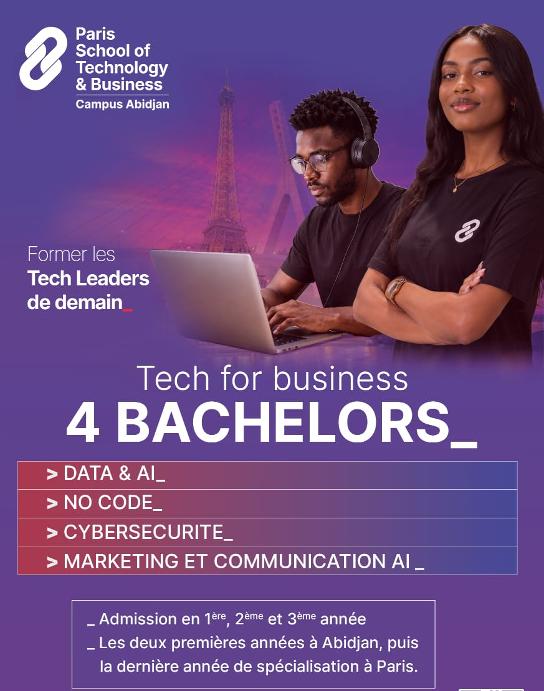 Côte d’Ivoire/ Enseignement supérieur : PST&B inaugure son campus à Abidjan et renforce son engagement en faveur de la formation des futurs leaders Tech & Business en Afrique