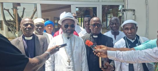 Côte d’Ivoire-Religion/ Santé précaire : le Forum national des confessions prie pour son président, le pasteur Ediémou