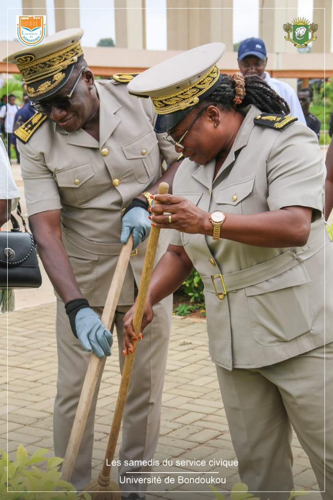 Côte d’Ivoire/ Vie universitaire : 7ᵉ édition des Samedis du service civique : le préfet du Gontougo salue l’engagement citoyen de l’Université de Bondoukou